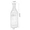 Vintiquewise 25 Rustic Farmhouse Style Galvanized Metal Floor Vase Decoration, Small QI003484.S - alternate 2